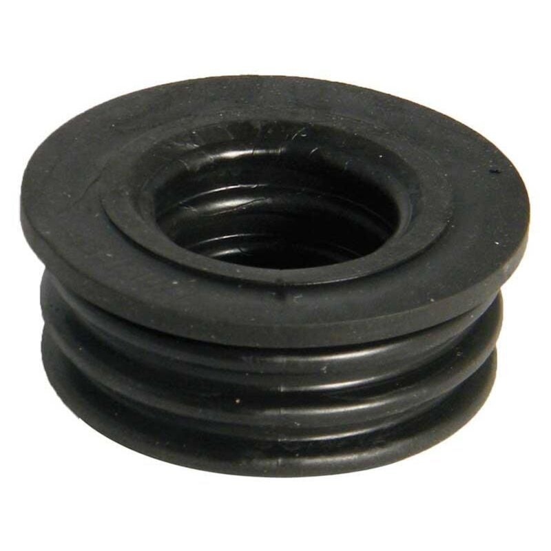 Floplast - SP10 Rubber Boss Adaptor 32mm Push Fit Black 110mm Soil System