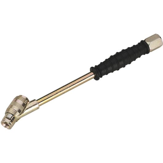 Sealey - Connector Twin Clip-On Type for Tyre Inflators 1/4''BSP Fitting SA37/C/CLIP