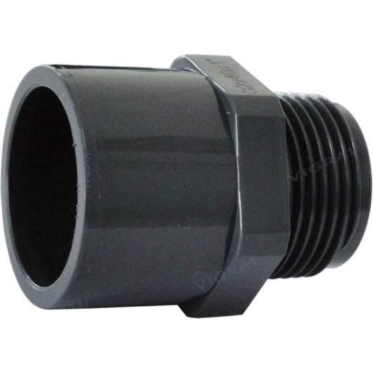 PVC Adhesive Fitting - 50mm - Tee Fitting - PVC Junction Fitting - 63/50mm x 1" 1/2