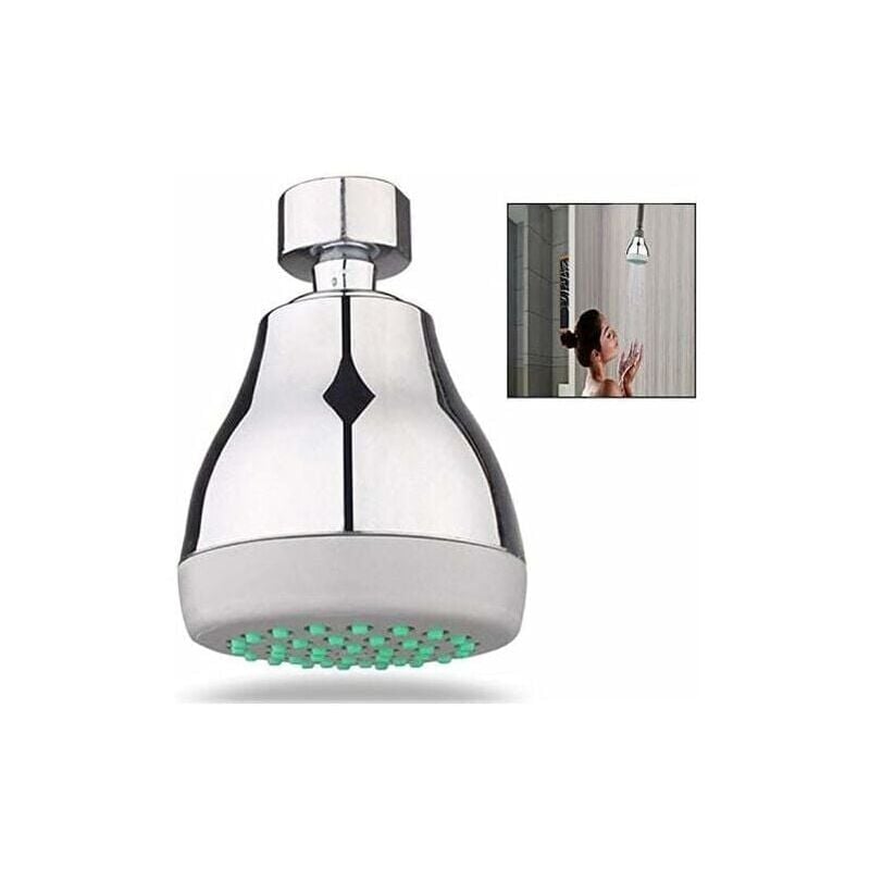 Solar shower head, suitable for pool showers and camping showers, water-saving, easy to clean and install, YMYNY