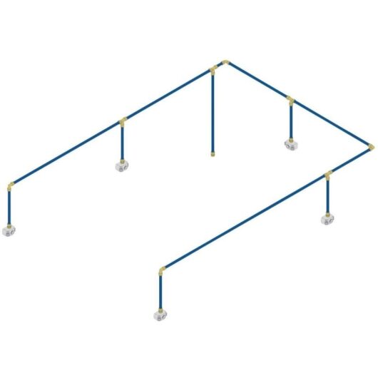Sealey - SBAKIT515 SharkBite 36m 5-Drop Air Supply System Kit 15mm