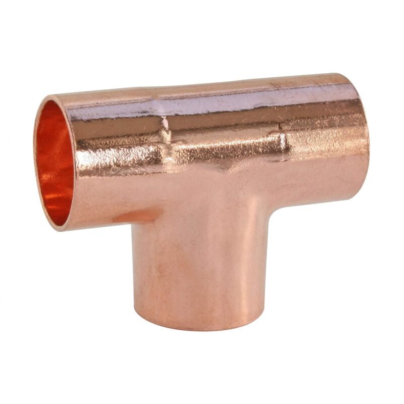 Copper soldering fitting - Equal tee Ø12mm (10PCS)