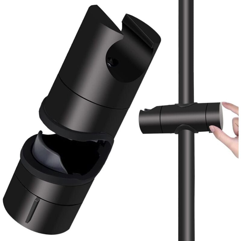 Cyslmuk - Hand shower - Shower head - Shower head holder - Hand shower holder - Adjustable shower head holder