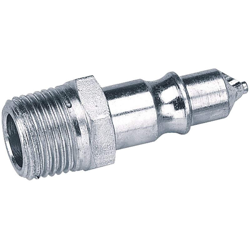 Draper - 1/2' Male Thread Air Line Screw Adaptor Coupling (Sold Loose) (25816)