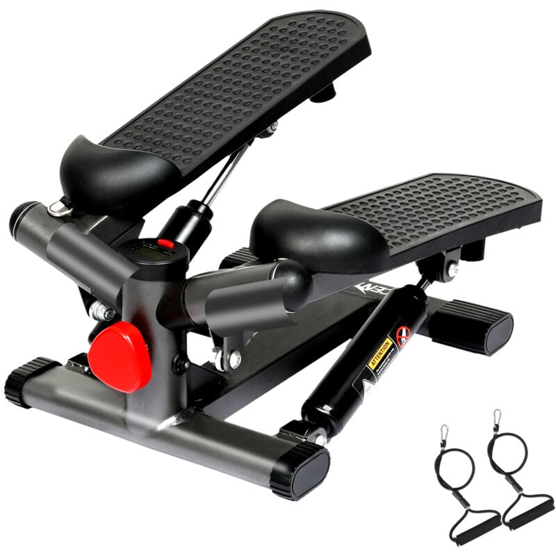 Centra Mini Stepper Adjustable Resistance Rope Aerobic Step Trainer Fitness