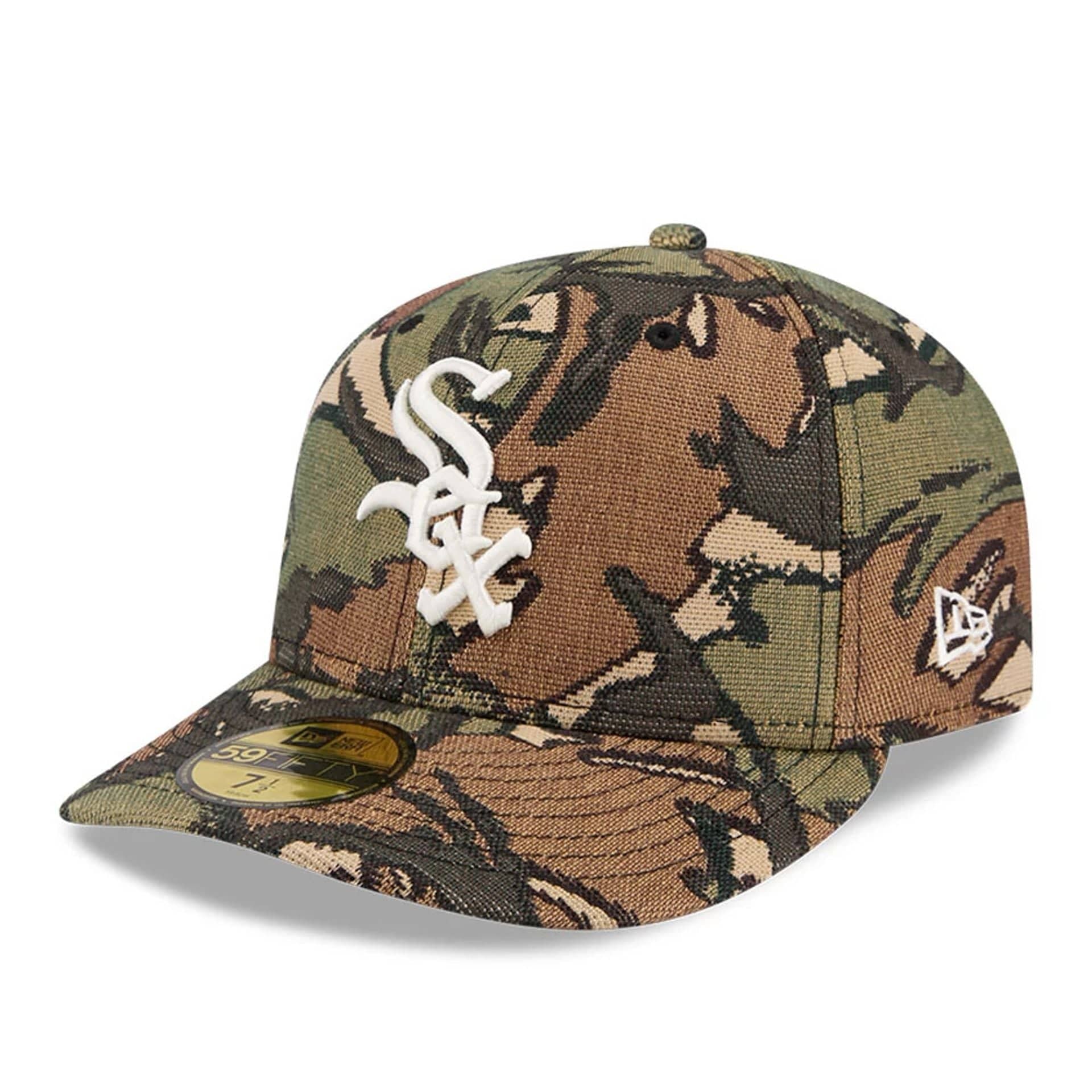 Chicago White Sox MLB Jacquard Camo 59FIFTY Fitted Cap New Era Cap adult unisex