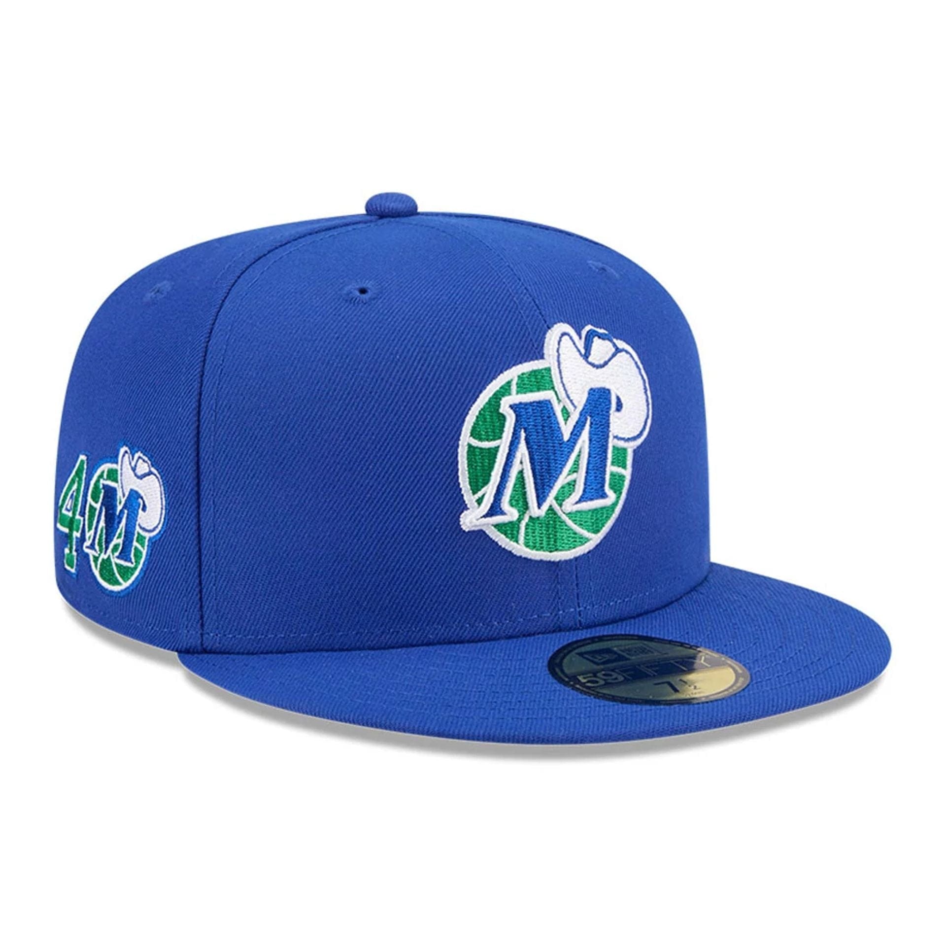 Dallas Mavericks NBA Hardwood Classic Blue 59FIFTY Fitted Cap New Era Cap adult unisex