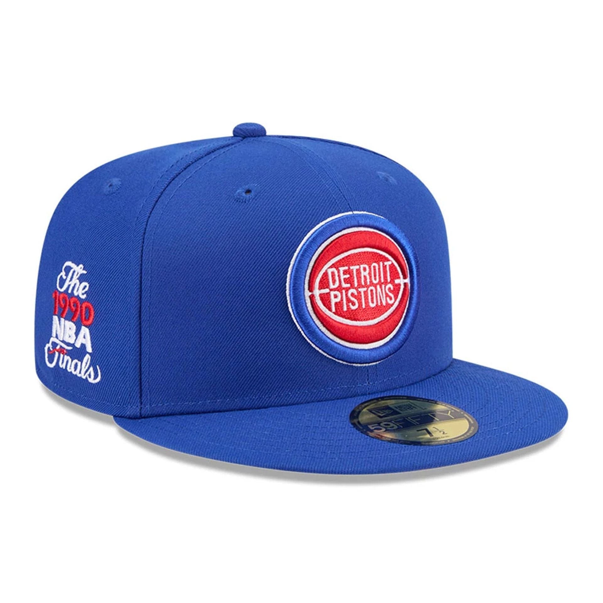 Detroit Pistons NBA Hardwood Classic Blue 59FIFTY Fitted Cap New Era Cap adult unisex