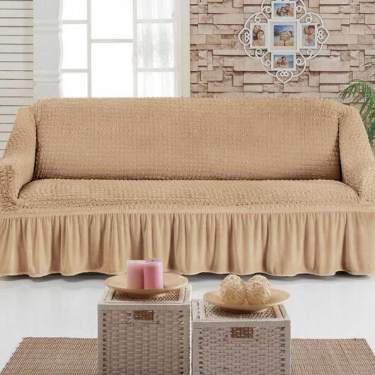 Easylife Valance Stretch Cover in Beige