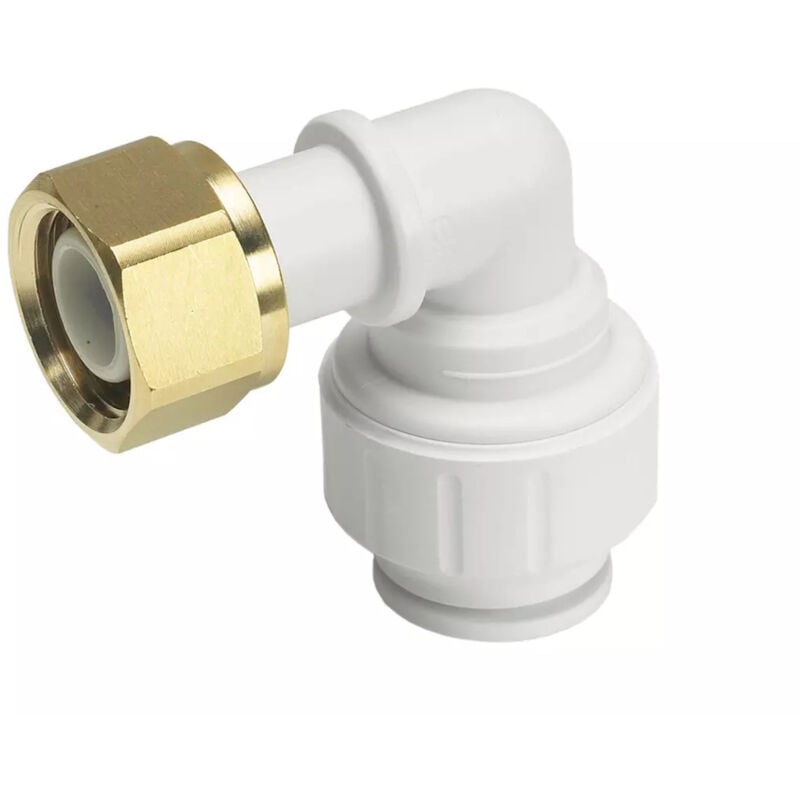 John Guest Speedfit Bent Tap Connector 15mm X 1/2 (Pack of 3)