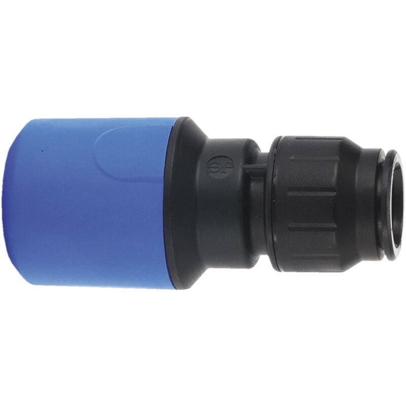 John Guest Speedfit Blue Connector PE-Copper 25 X 22mm UG602B (Pack of 2)