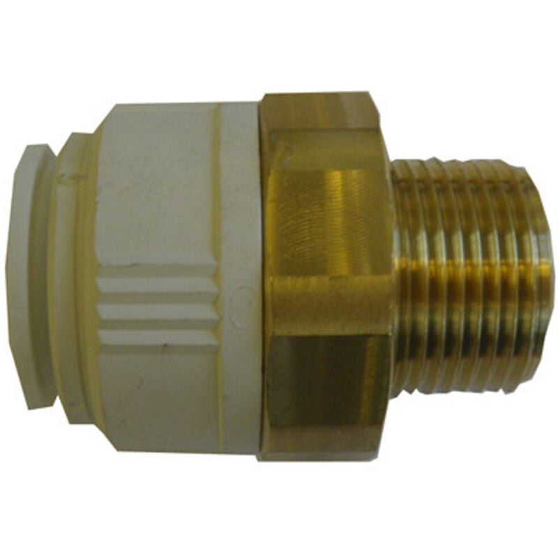 John Guest Speedfit Brass Cylinder Adaptor 22mm x 1" Male - 22CMA