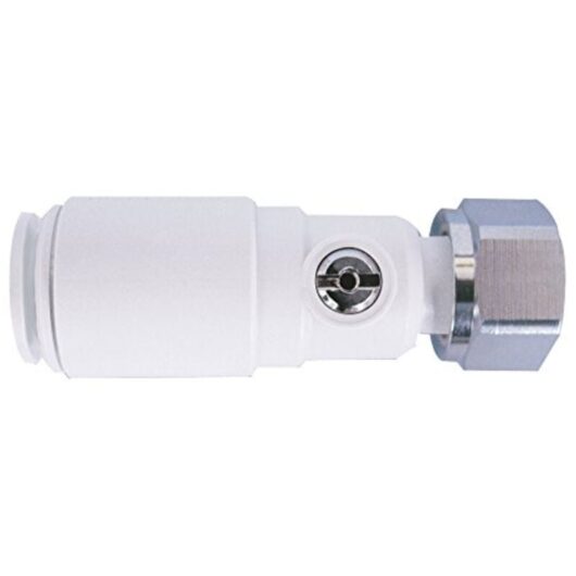 John Guest Speedfit White Plastic Service Valve 15mm X 1/2" (Pack of 5)