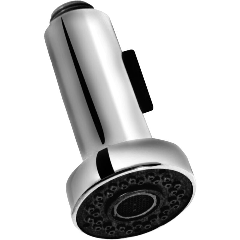 Sjqka - Hand shower, kitchen fittings, 2 nozzles, shower head, replacement hand shower for kitchen mixer, coating, G1/2 inch/61008