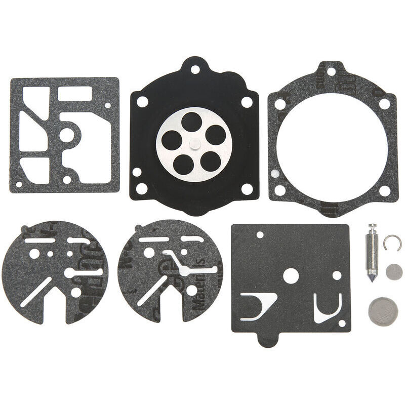 Carburetor gasket set with paper pads for Walbro K10 HDC. Fits Stihl 015, 015AV, 15AVE and 015L chainsaws.