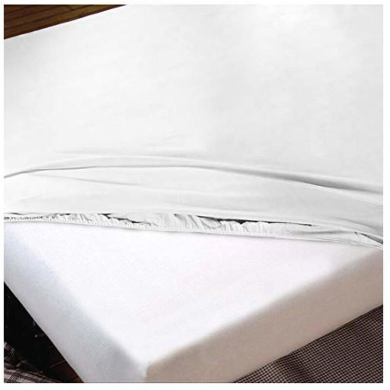 Fitted sheet in cotton - JAVIER LARRAINZAR - 100% cotton - Premium finish - Multicolored - Solid color - 810 g - Complete