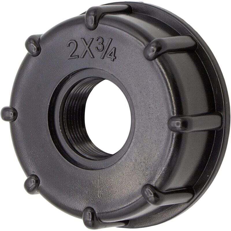 IBC Adapter Cap s60x6 for 1000 liter tank, 3/4 Inch