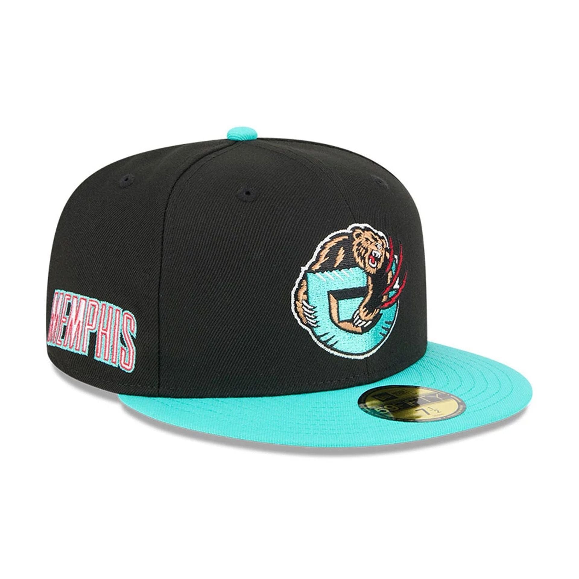 Memphis Grizzlies NBA Classic Black 59FIFTY Fitted Cap New Era Cap adult unisex