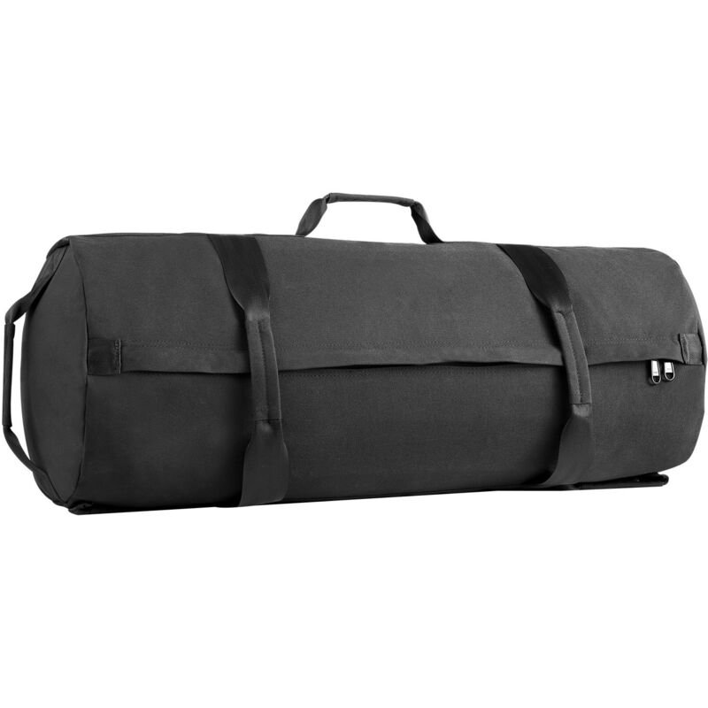 Mophorn Adjustable Workout Sandbag with Handles, 50-125 lbs Capacity for Fitness, Strength Training, Cross-Training, and Home Gym Exercises, Black