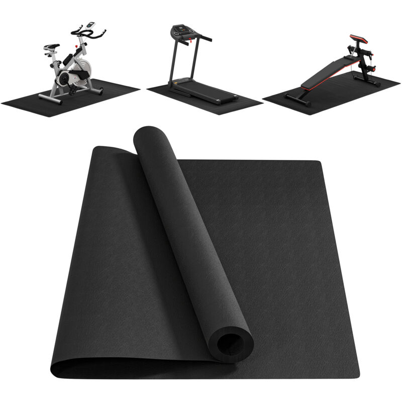 Thick Equipment Mat Gym Exercise Fitness Workout 200 cm x 100 cm - Homcom