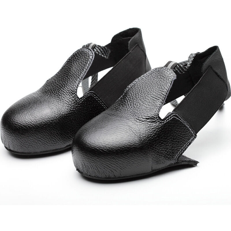 Work shoes, visitor safety shoes, one size fits all, crush/abrasion resistant safety shoes