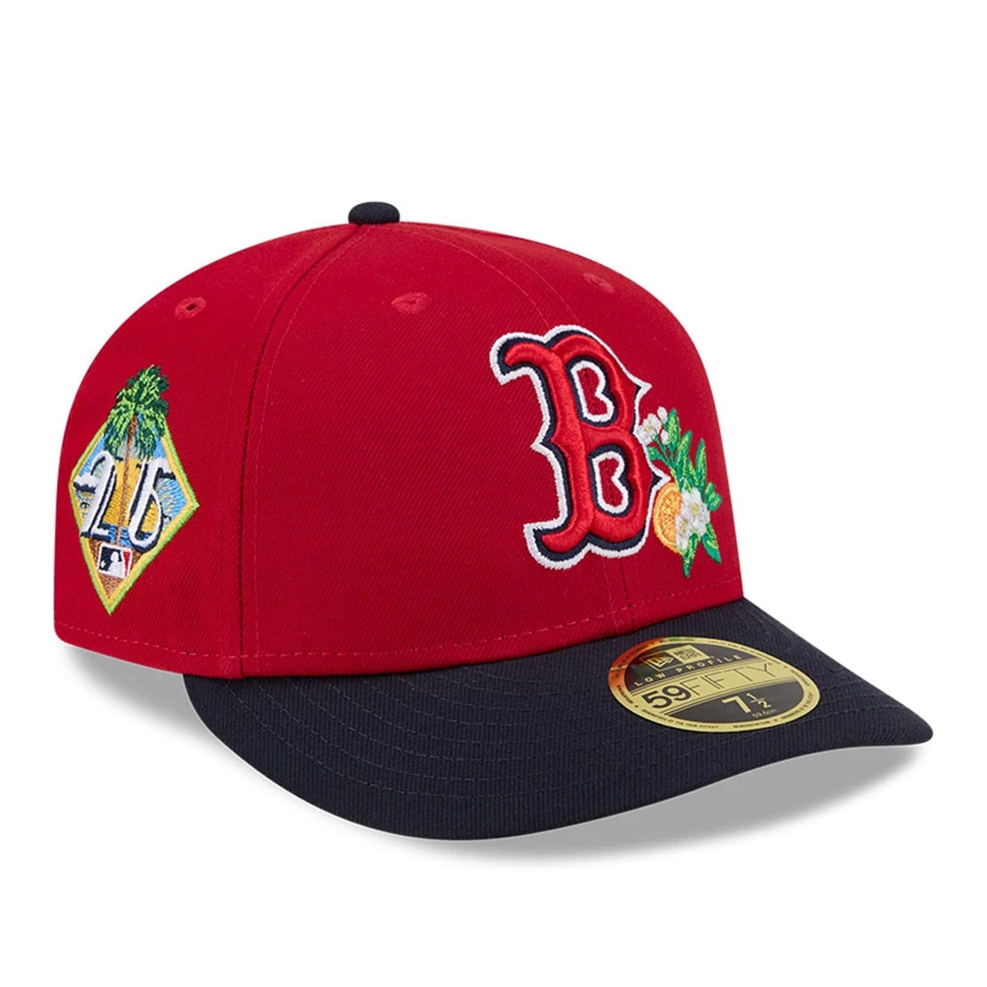 Boston Red Sox MLB Spring Training 2026 Red Low Profile 59FIFTY Fitted Cap New Era Cap adult unisex
