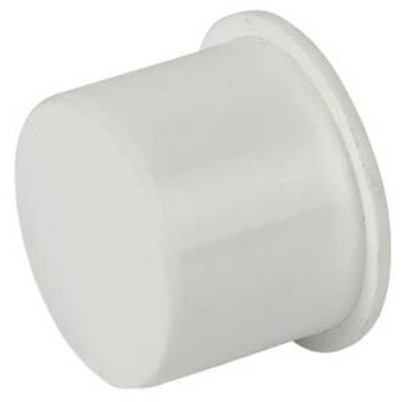 FloPlast Push Fit Waste Socket Plug 32mm White - Pack of 10