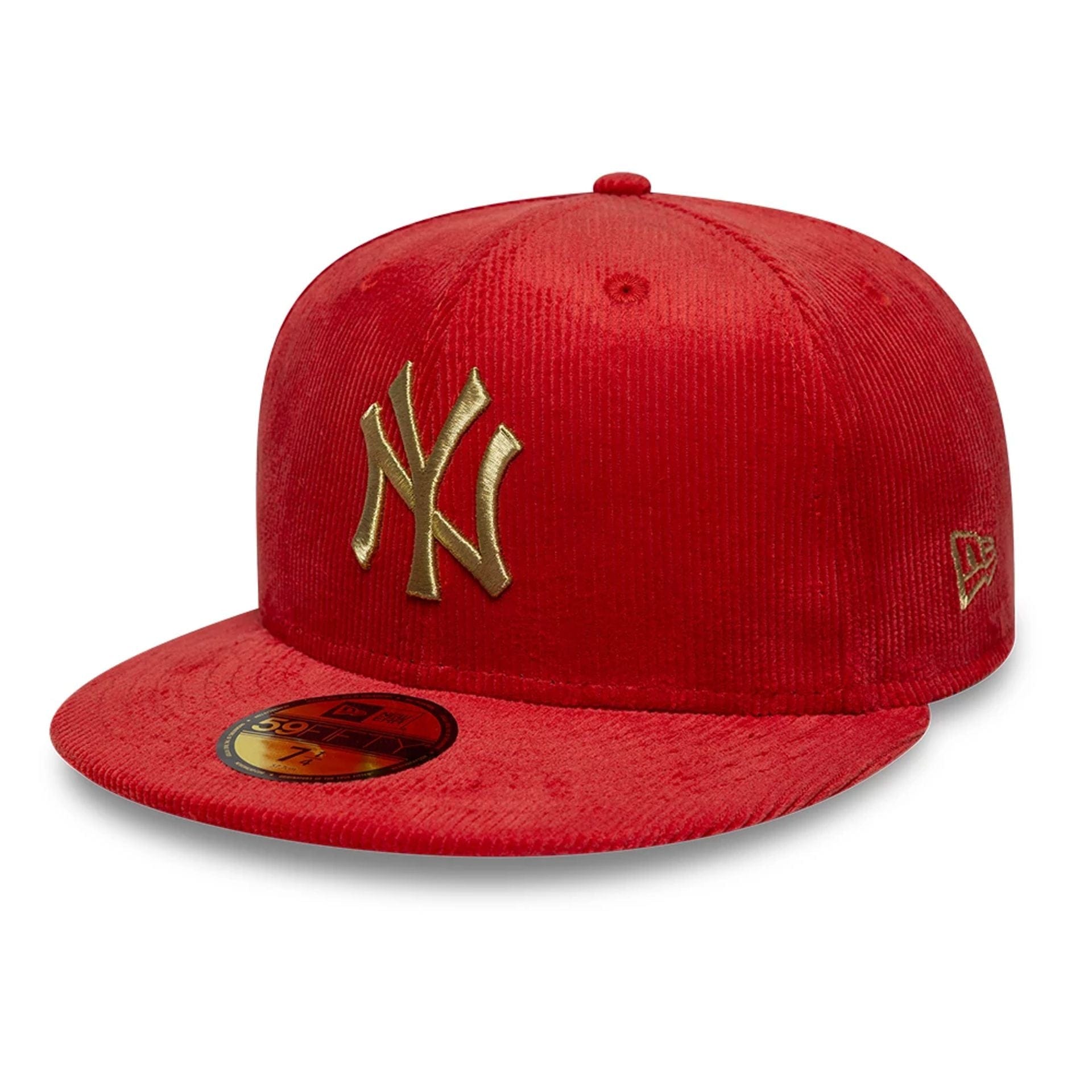 New York Yankees MLB Cord Red 59FIFTY Fitted Cap New Era Cap adult unisex