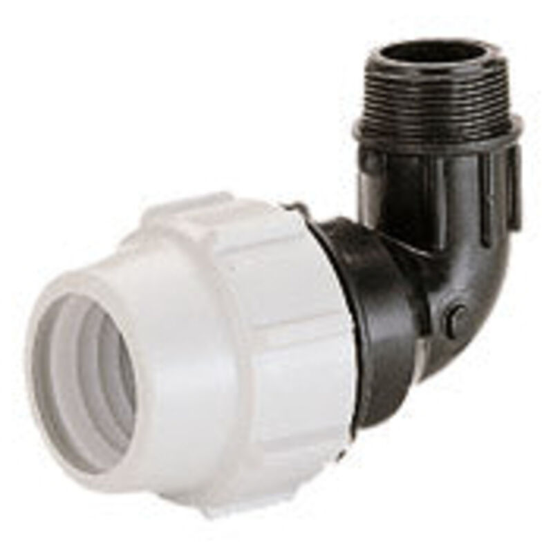 Plasson Elbow 25mm x 3/4" BSP Male Pipe Fitting Adapter