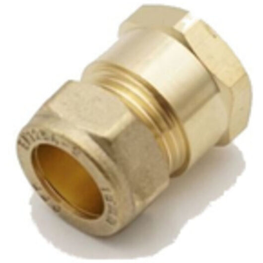 Prima Classic Brass Compression Adaptor 15mm x 1/2 Female