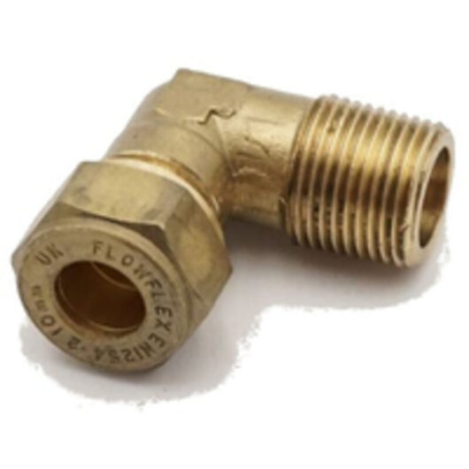 PrimaPlus 10mm x 3/8" Male Taper Compression Elbow Fittings
