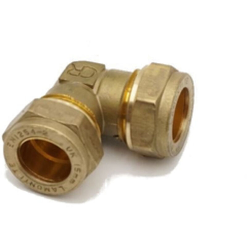 PrimaPlus 15mm Brass Compression Elbow Fittings (Pack of 10)