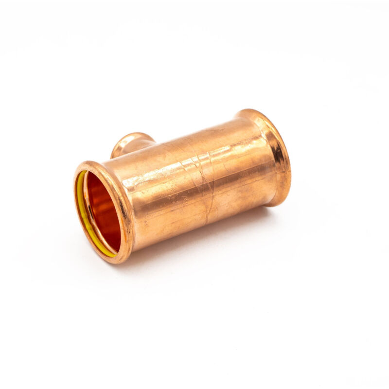 PrimaPress Copper 54mm Branch Tee - Pressfit Gas Fitting
