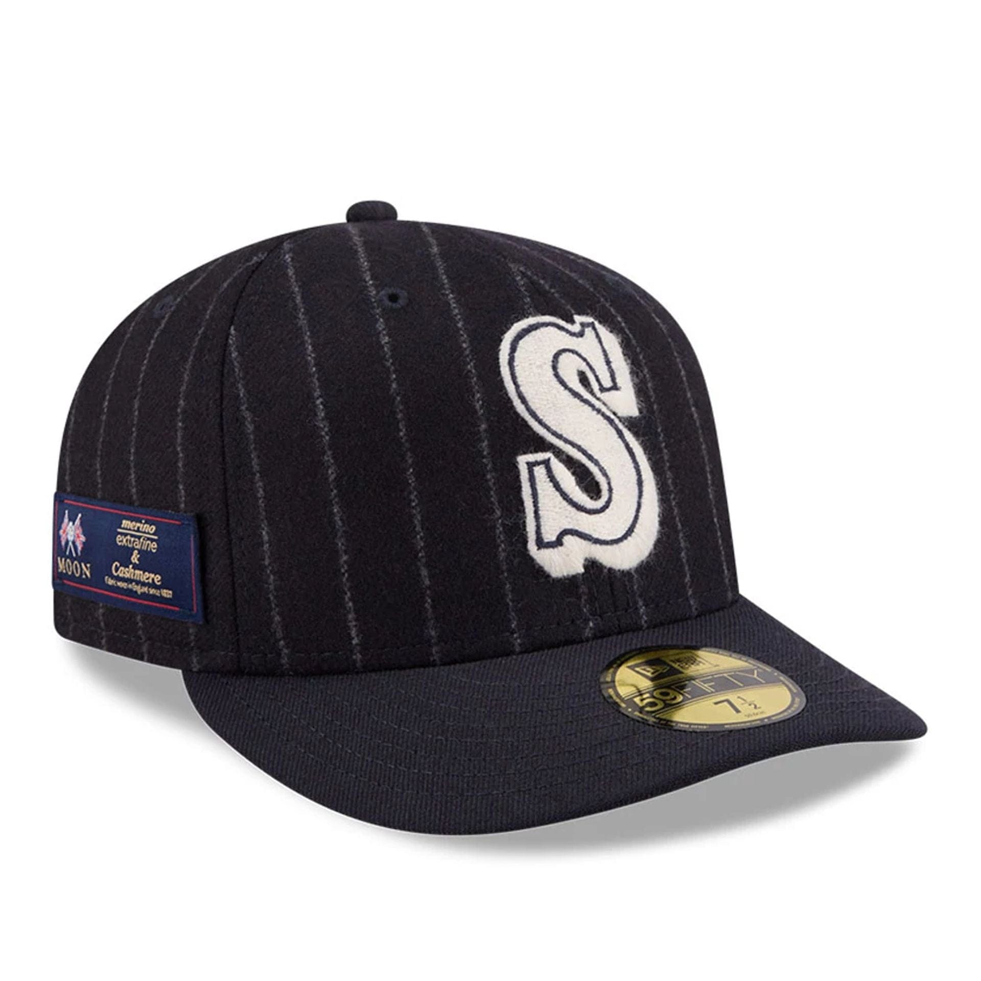 Seattle Mariners MLB X Moon Navy 59FIFTY Fitted Cap New Era Cap adult unisex