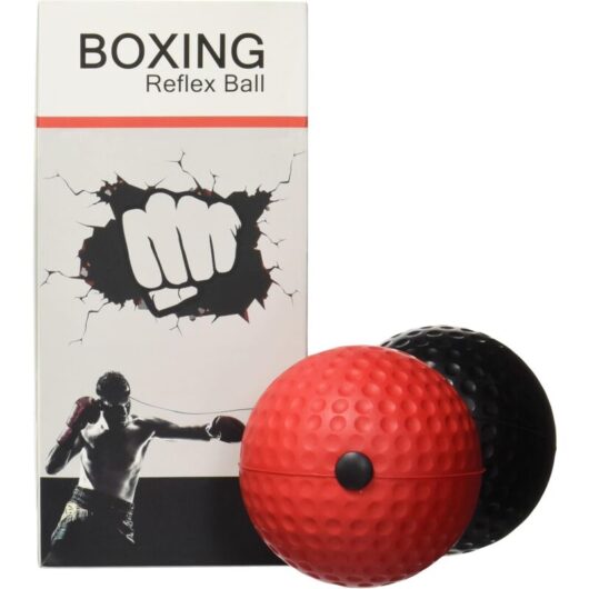 Coavas - Boxing Reflex Ball, 2 Difficulty Level Boxing Ball with Headband, Softer than Tennis Ball, Suitable for Reaction, Agility, Punching Speed,