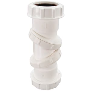 FloPlast WC15 Unicom Compression Waste 0-90° Adjustable Bend - 40mm