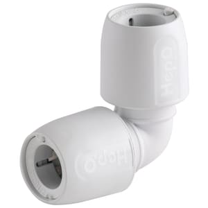 Hep2O HD5/15WS Push Fit 90° Elbow - 15mm