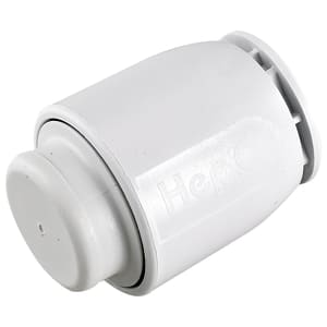 Hep2O HD62/15WS Demountable Stop End Cap - 15mm