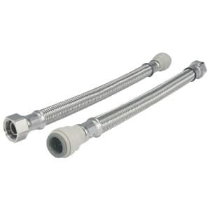 JG Speedfit FLX18P Flexi Hose 500 Braid 15 x 12.7mm - Pack of 2