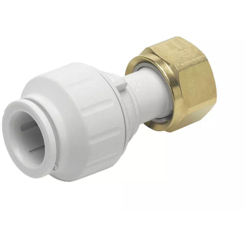 John Guest Speedfit Straight Tap Connector 15mm X 1/2