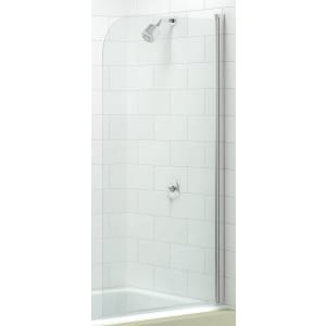 Nexa By Merlyn Easy-Fit Curved Flexible Bath Screen - 1500 x 800mm