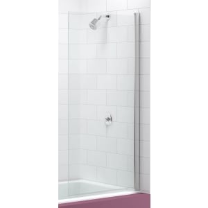 Nexa By Merlyn Easy-Fit Square Flexible Bath Screen - 1500 x 800mm