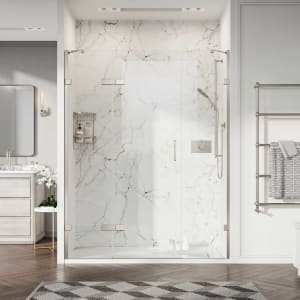 Roman Liberty 8mm Chrome 2 In-line Panels Only for Recess Fitting - 515mm