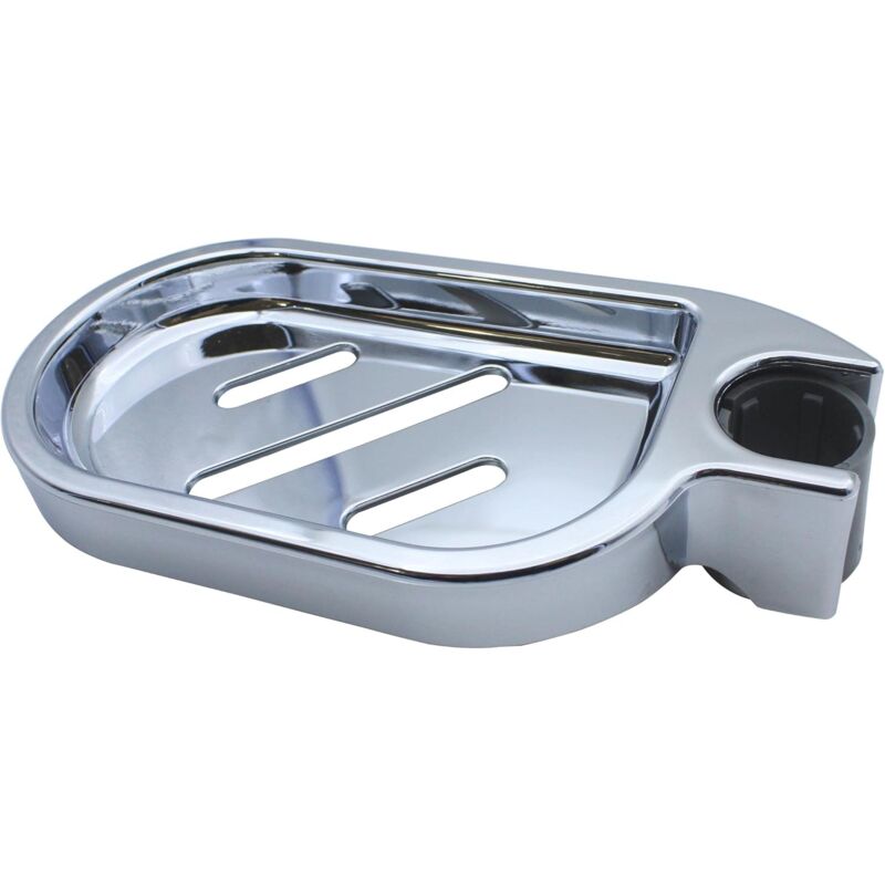 Tinor - Porte Savon pour Barre de Douche 22mm, Porte-Savon Douche en abs Plastique, Support de Savon de Douche