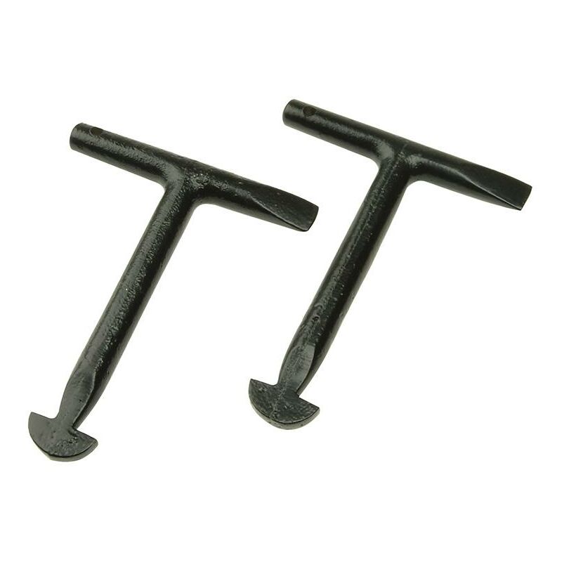 1010L Manhole T-Handle Lifting Keys (Pair) - Monument