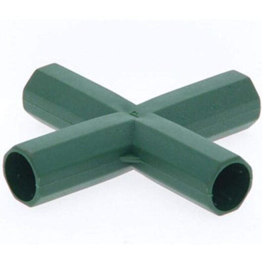 4PCS Greenhouse Frame Building Connector 16mm pvc Fitting 5 Types Stable Bracket Heavy Duty Pipe Connector Pipe Support Adapter Parts
