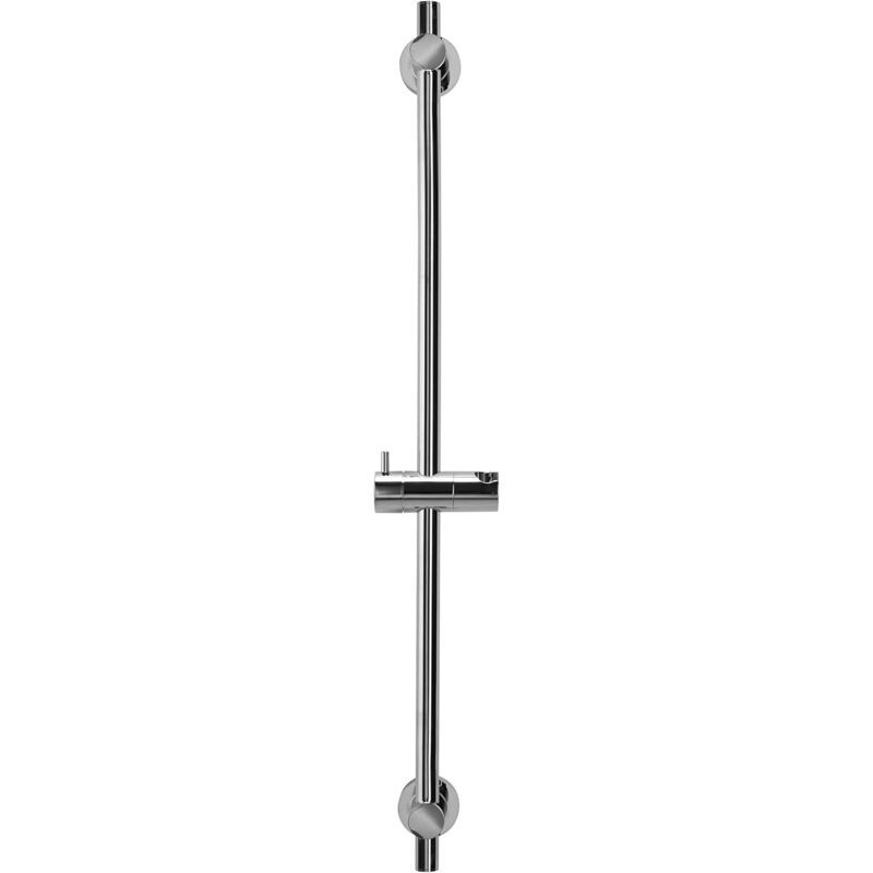 Croydex Bathroom Shower Riser Rail Flexi Fit Chrome Adjustable Head Holder