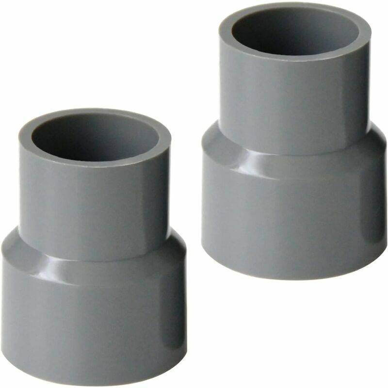 Dewdat - Gutter downspout connector, plastic connecting sleeve, rain pipe, pvc fittings, downspout reducer, gutter connector( 63X50mm)