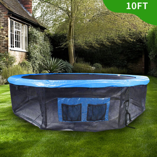 Greenbay - Trampoline Base Skirt Safety Net Enclosure Surround Universal Fit 10FT Trampoline