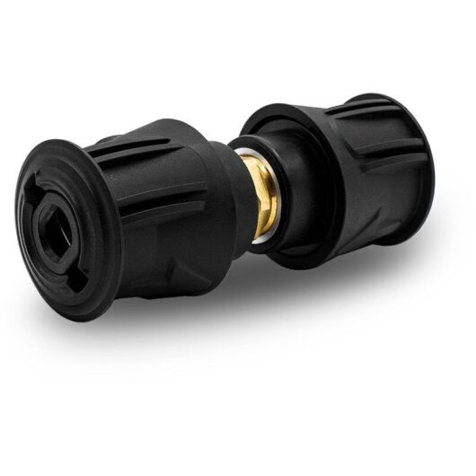 High-pressure quick-connect fitting for pressure washer guns and cleaners, hose connector adapters compatible only with Kärcher hoses, M22 14mm